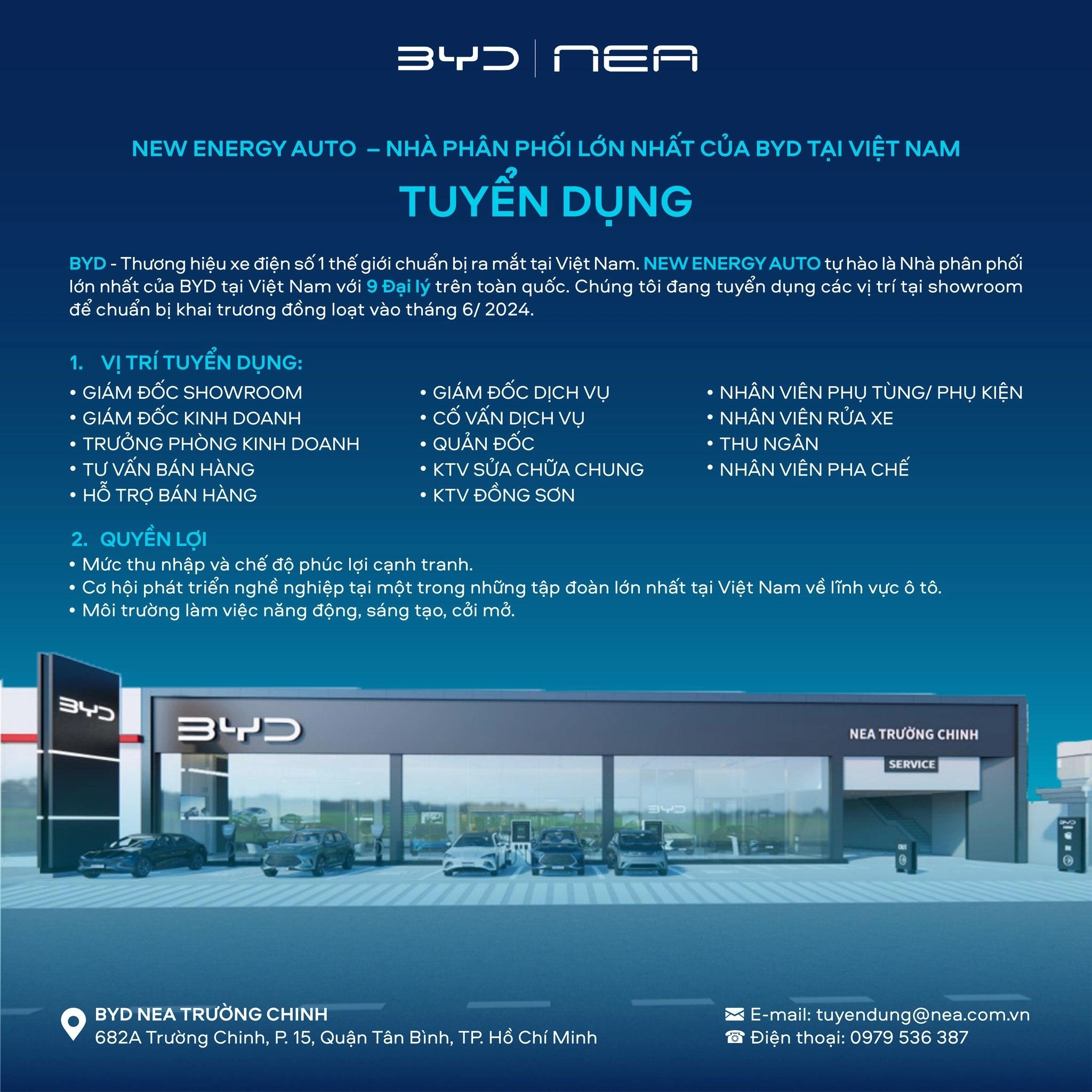 BYD Auto NEA Trường Chinh