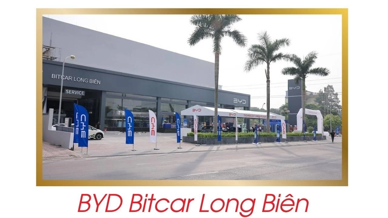 BYD Bitcar Long Biên – Đại lý ủy quyền chính hãng BYD tại Hà Nội
